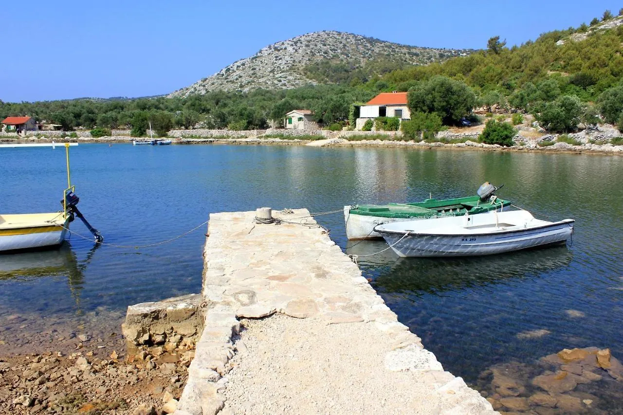Secluded Fisherman'S Cottage Cove Magrovica - Telascica, Dugi Otok - 8122 萨利 克罗地亚